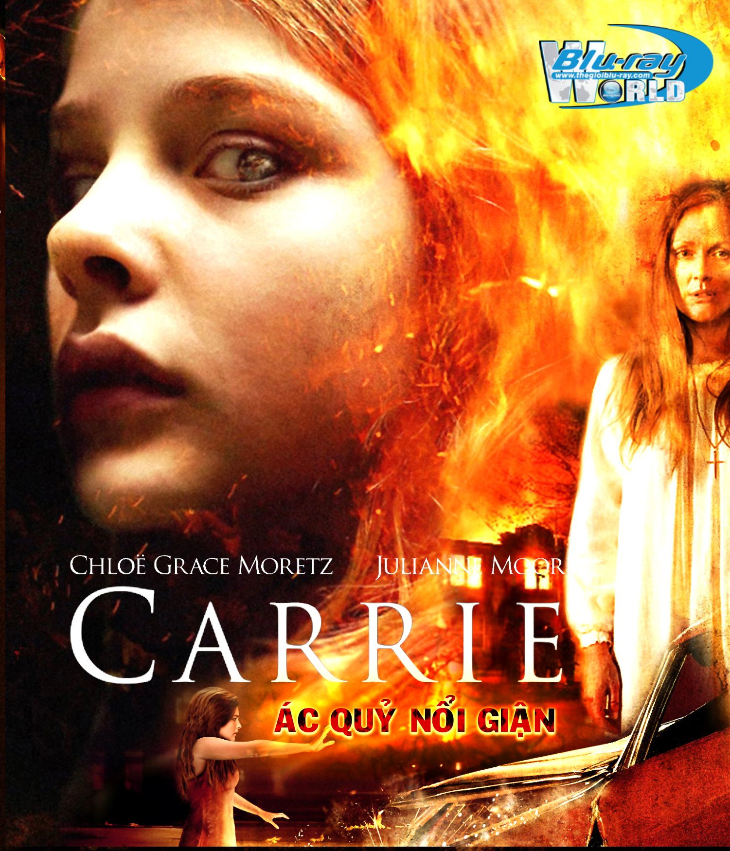 B1577. Carrie - ÁC QUỶ NỔI GIẬN 2D 25G (DTS-HD MA 5.1) 